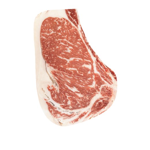 USDA reference photo: Moderately Abundant marbling, minimum of the degree